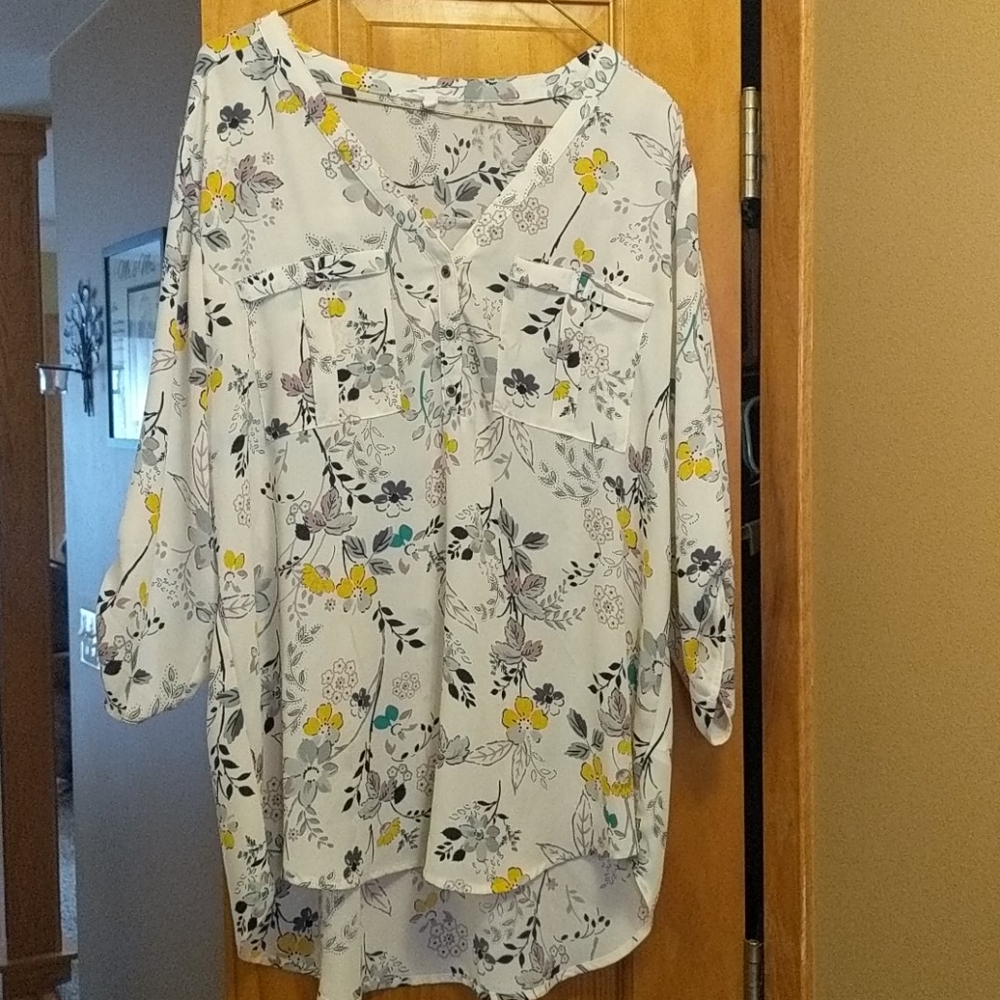 Floral Tunic Blouse